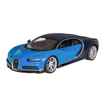 Bugatti Chiron niebieski RASTAR model 1:14 Zdalnie sterowane auto + Światła LED + Pilot 2,4 GHz